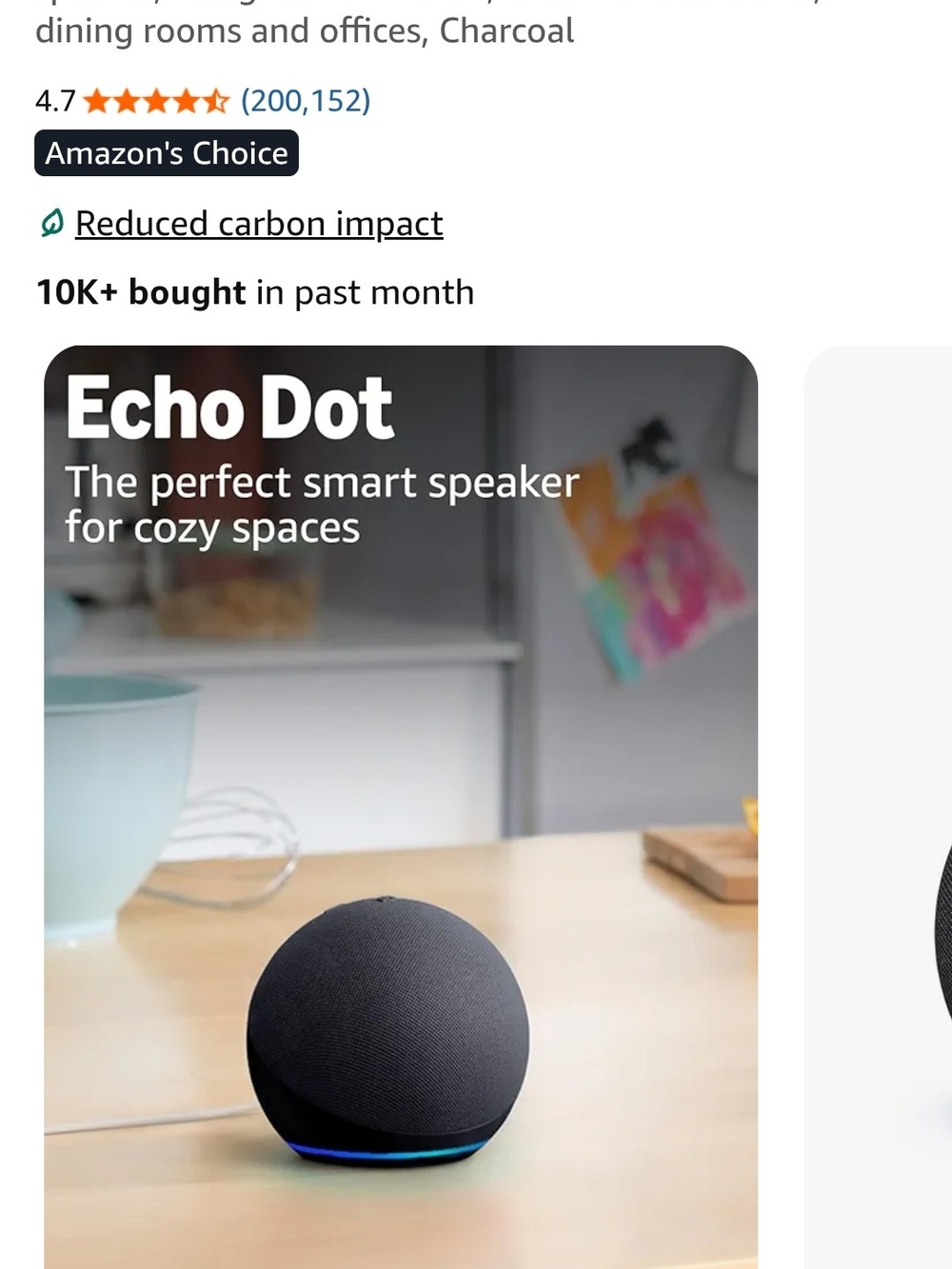 Amazon Echo Dot Smart Speaker - Factory Sealed!!